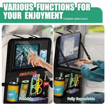 Car Backseat Organizer with Tray