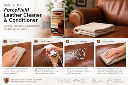 Leather Cleaner and Conditioner Cream (4 Fl Oz)