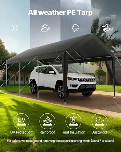 Carport 10 x 20 FT Outdoor Car Canopy