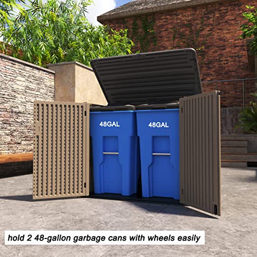 Large Horizontal Storage Sheds
