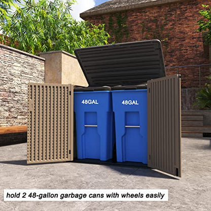 Large Horizontal Storage Sheds
