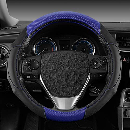 GripDrive Carbon Fiber Steering Wheel Cover