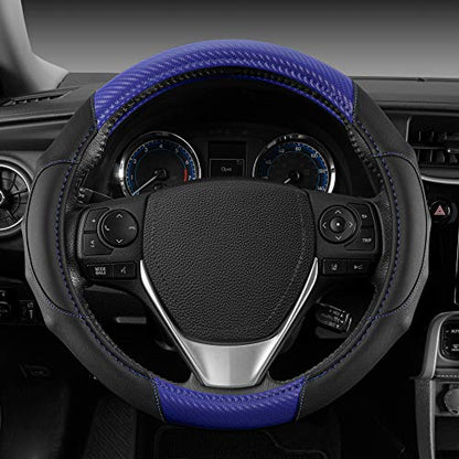 GripDrive Carbon Fiber Steering Wheel Cover