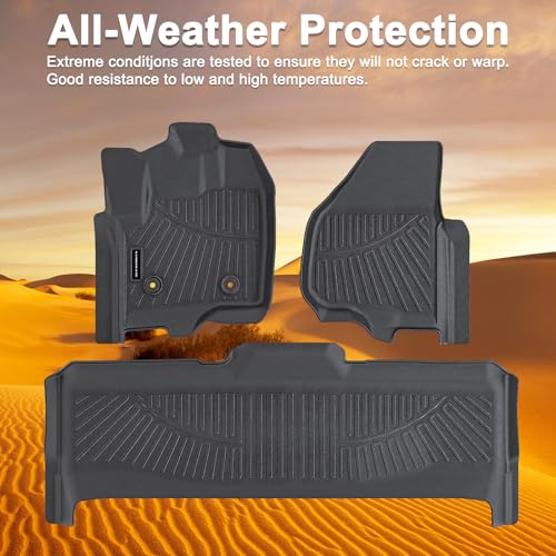 Heavy Duty TPE Floor Mats for 2012