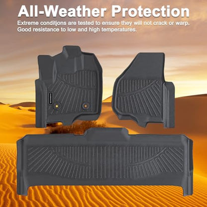 Heavy Duty TPE Floor Mats for 2012
