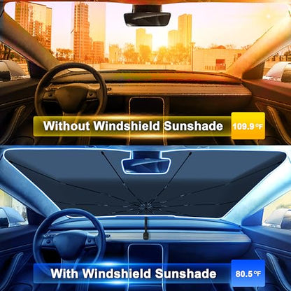Car Umbrella Windshield Sun Shade