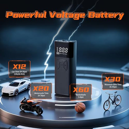Tire Inflator Portable Air Compressor