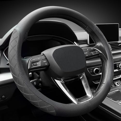 Nappa Leather Steering Wheel Cover