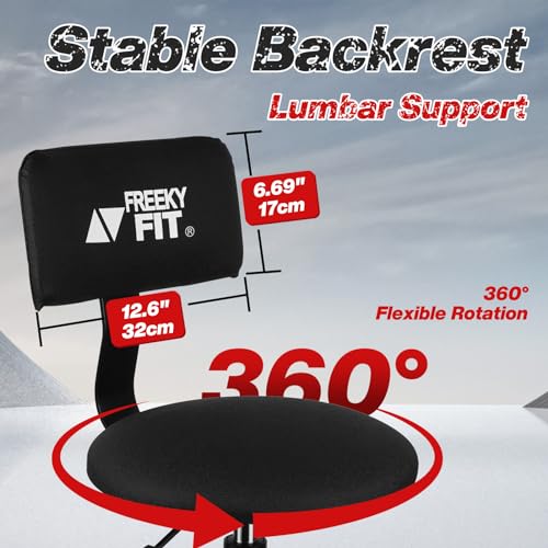 Shop Stool with Backrest
