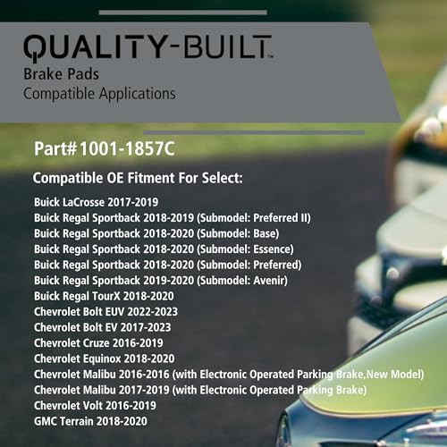 Rear Ceramic Brake Pads