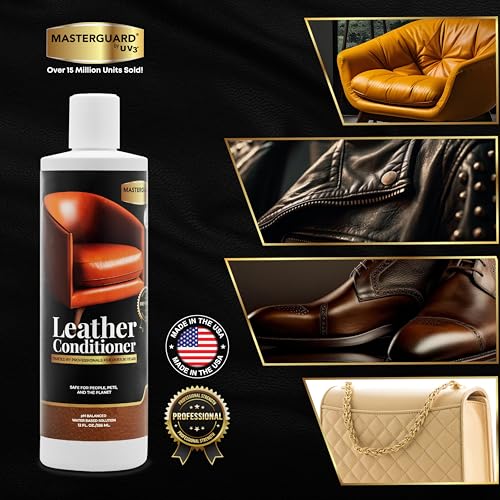 Leather Conditioner & Microfiber Cloth (12 Fl Oz)