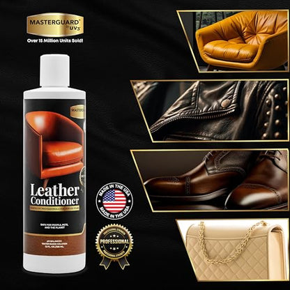 Leather Conditioner & Microfiber Cloth (12 Fl Oz)