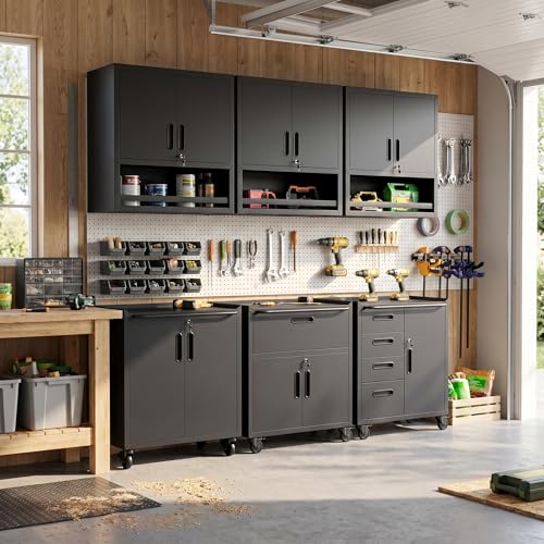 Garage Storage Cabinet System