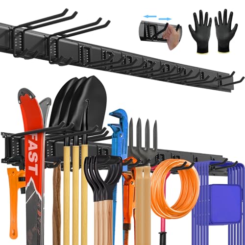 64'' All Metal Garage Tool Organizer Wall Mount (176 Ounce)