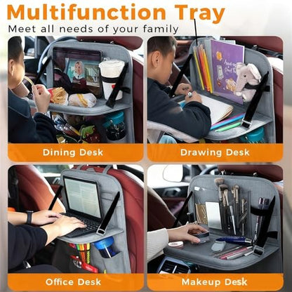 Backseat Car Organizer with Tray