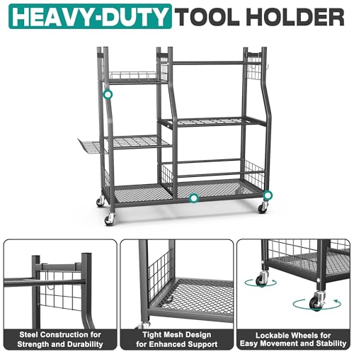 Garden Tool Organizer Stand