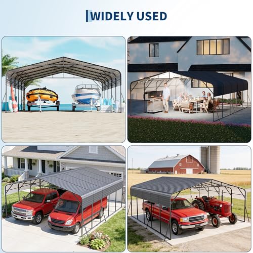 20x25FT Metal Carport w