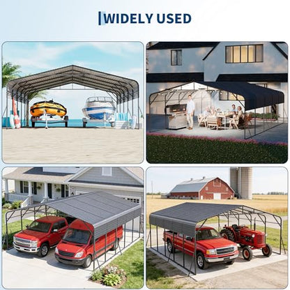 20x25FT Metal Carport w
