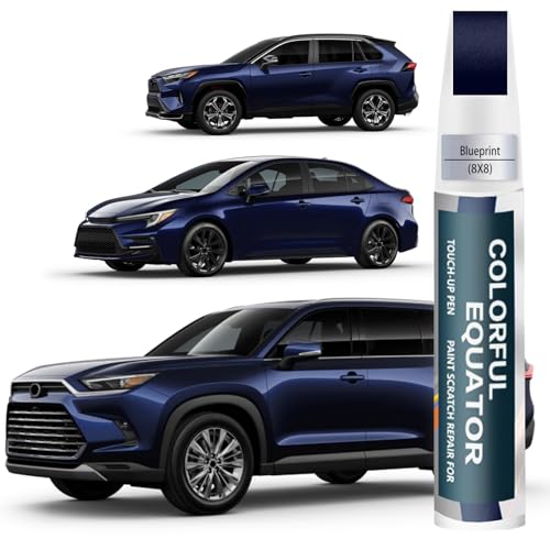 8X8 Blueprint Car Touch Up Paint for Toyota OEM Color Match
