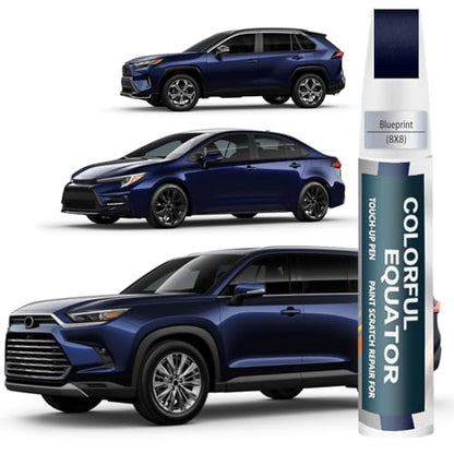 8X8 Blueprint Car Touch Up Paint for Toyota OEM Color Match