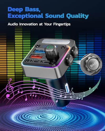 54W Bluetooth 5.3 Car Adapter