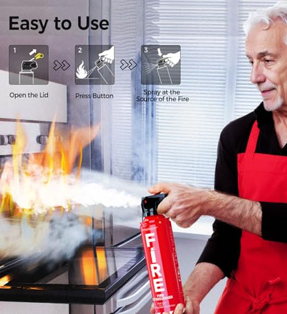 2 Pack Fire Extinguisher for Home