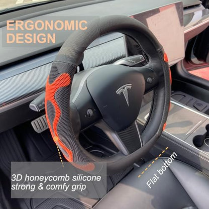 Comfy Grip Steering Wheel Cover for Tesla Model Y