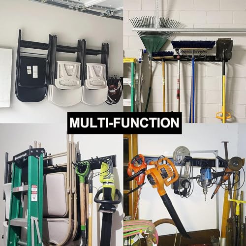 Garage Storage Organization Wall Mount Folding Chair Hangers