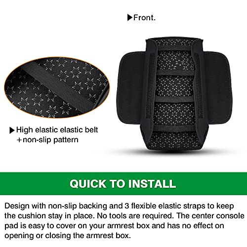 Center Console Cover Kia Sorento Accessories 2026 2025 2024 2023 2022 2021 Armrest Cover Center Console Pad for Kia Sorento PU Leather Armrest Seat Box Cover Protector w