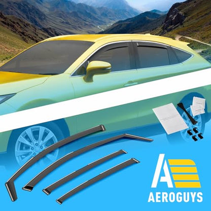 Extra Durable Window Deflectors in (4 Count)