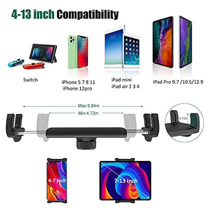 Car Cup Holder Tablet Mount for 4