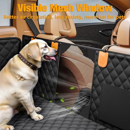Dog Car Seat Cover for Back Seat