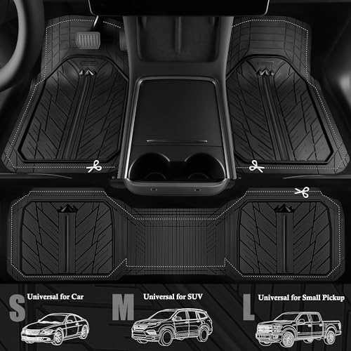 Floor Mats for Cars M (4 Count)