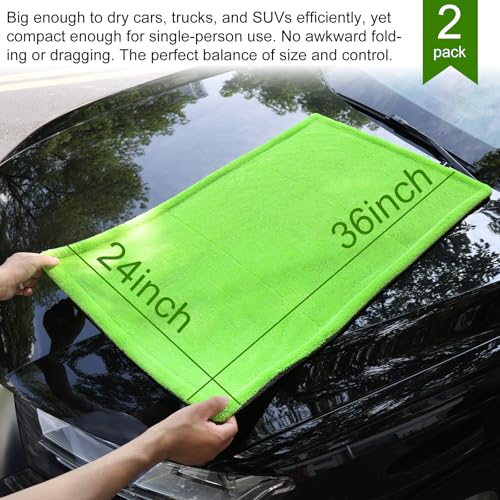 2 Pack XL Car Drying Towel (2 Count)