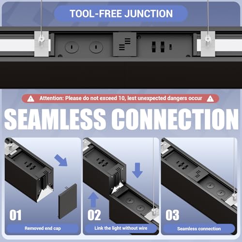 4FT LED Linear Lights 50 (4 Count)