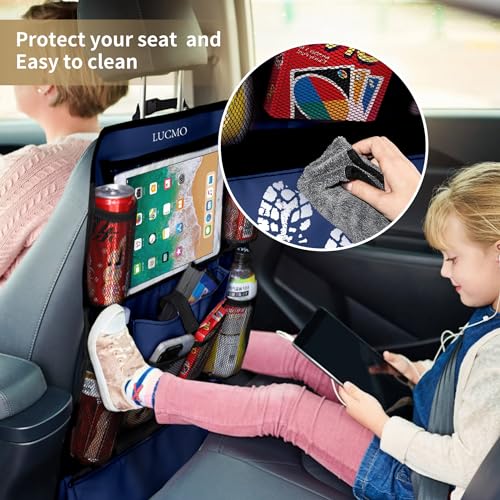 Car Backseat Organizer with Touch Screen Tablet Holder (22.9281 Ounce)