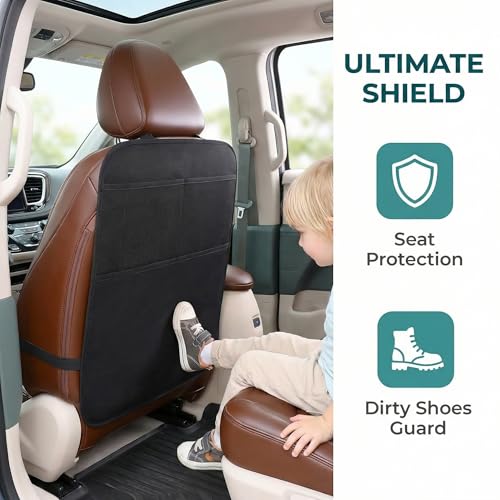 2 Pack Leather Car Seat Protector (2 Count)