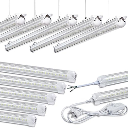 12Pack 4FT LED Shop Light Garage Lights (12 Count)