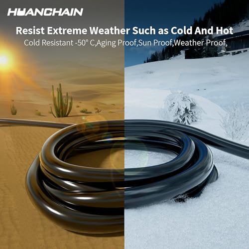 Short Black Extension Cord 4FT 2Pc Indoor 16 (2 Count)