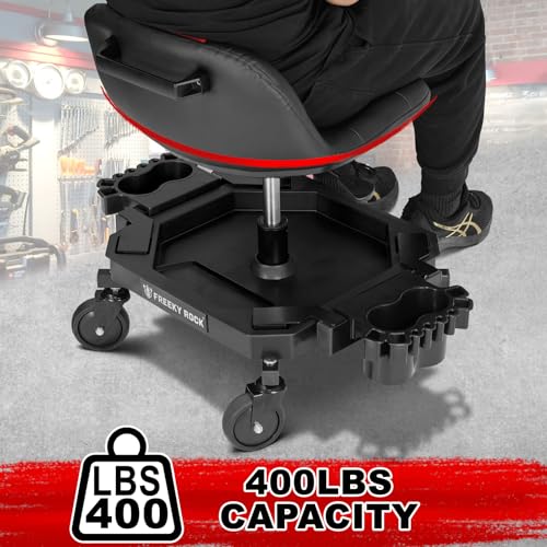 Rolling Stool with Wheels