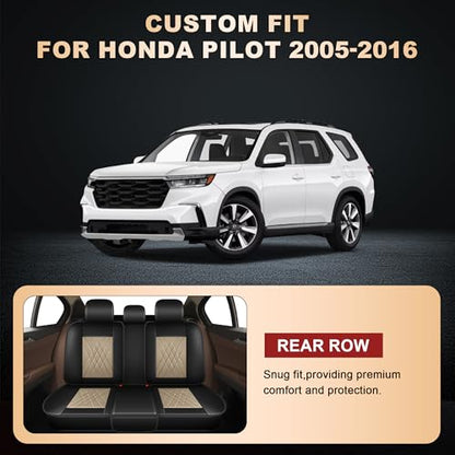 2 Front Car Seat Covers for Honda Pilot 2005
