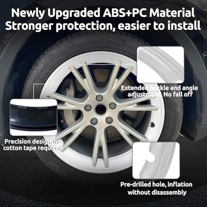 Wheel Rim Protector for Tesla Model Y Gemini 19 inch Apollo Wheels 2020