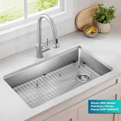 Fairlane 33 inch ADA Compliant Undermount Single Bowl 18
