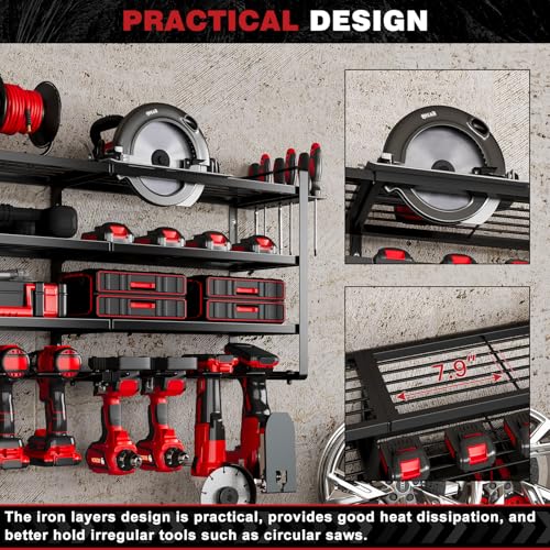 Power Tool Organizer Wall Mount
