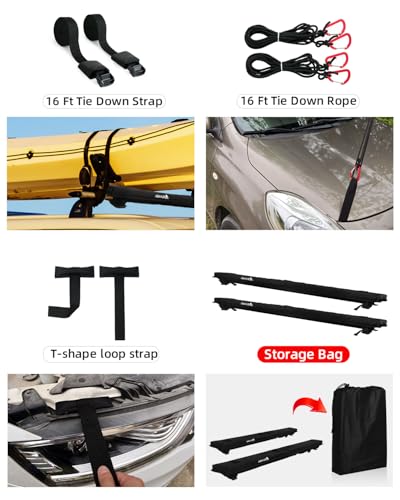 Soft Roof Rack Pads System for Surfboard