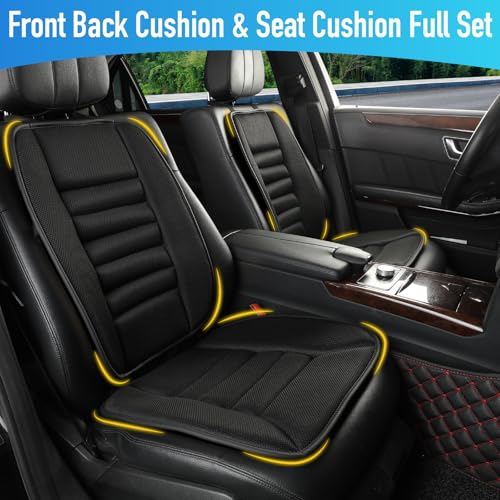 Car Seat Cushion with Back Support Pillow (2 Count)