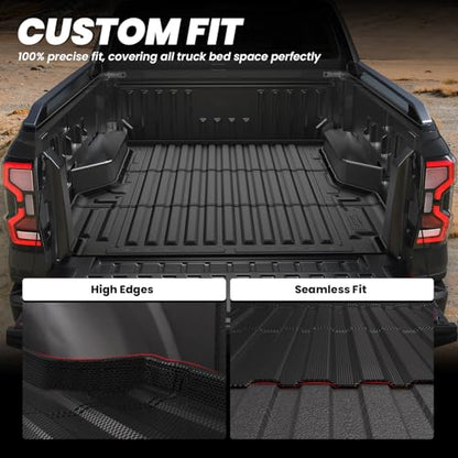 Bed Mat for Ford Ranger 2026 2025 2024 5.0ft Truck Bed Box