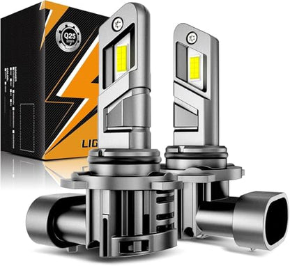 Q25 Series 9006 HB4 Fog Lights 9006 Powersports Lights 20000LM (2 Count)