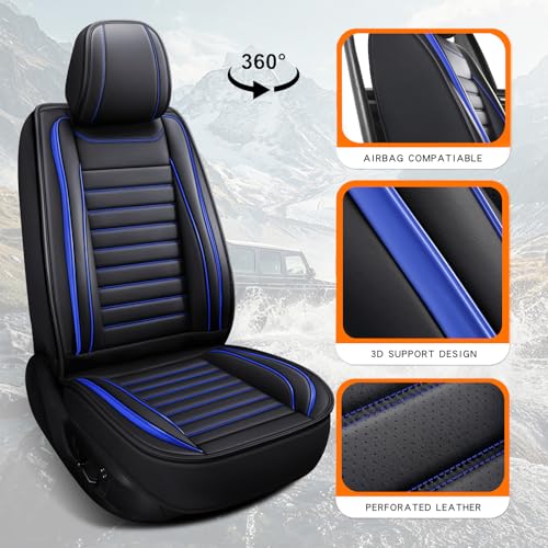 Leather Car Seat Covers Full Set