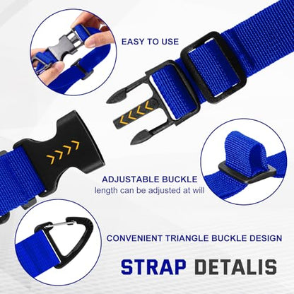 6 Pack Adjustable Extension Cord Holder Straps (6 Count)